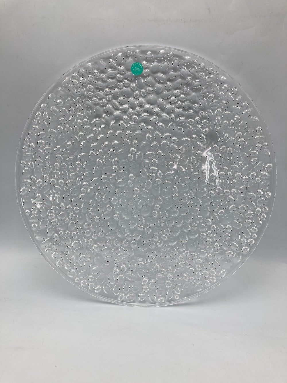 TIFFANY＆Co. ティファニー コブルストーン プラター 28cmプレート 中古 D4