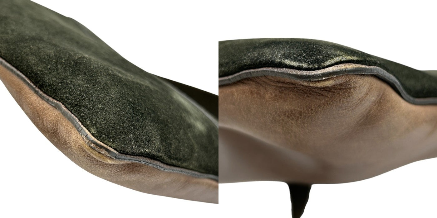 COACH コーチ ブリーカー レザー スウェード クロスボディ ショルダーバッグ 71096 ユニセックス ブラウン 本革 鞄 ブランド  中古 W４