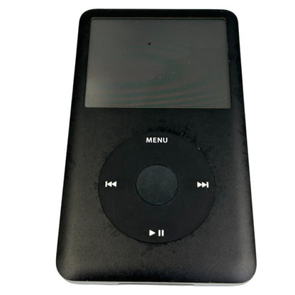 Apple アップル iPod Classic 80GB ブラック ポータブル オーディオプレーヤー クリックホイール A1238 アイポッド クラシック 音楽 中古 W1