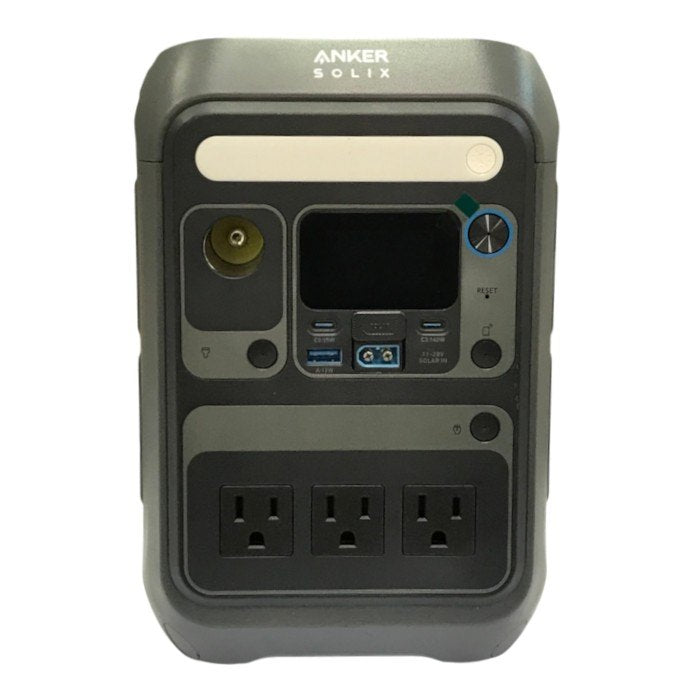Anker アンカー Solix C300 DC Portable Power Station ポータブル電源 ダークグレー 288Wh 急速充電 蓄電 防災 コンパクト A17225Z1 中古 T1