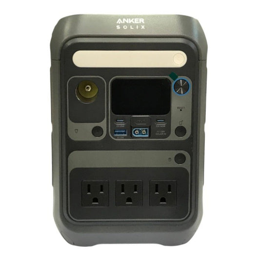 Anker アンカー Solix C300 DC Portable Power Station ポータブル電源 ダークグレー 288Wh 急速充電 蓄電 防災 コンパクト A17225Z1 中古 T1