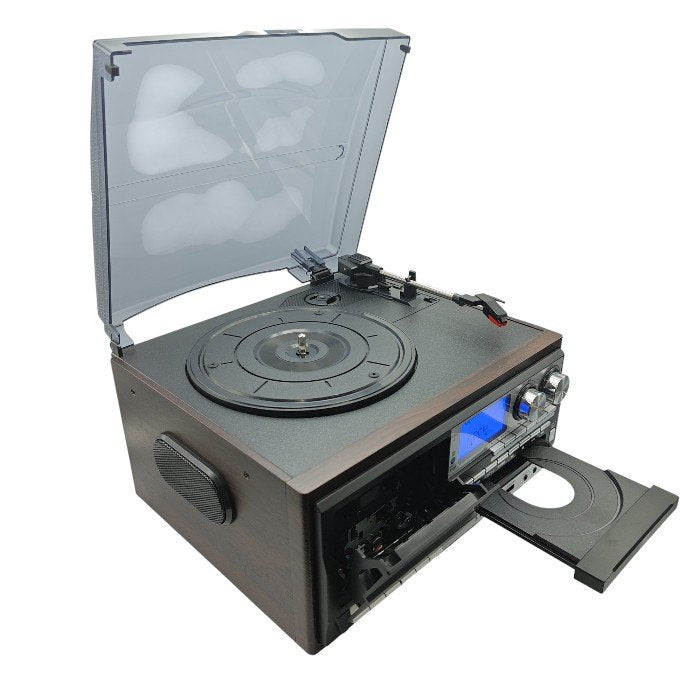 WINTECH ウィンテック スピーカー搭載 マルチオーディオプレーヤー ( FM AM LP CD TAPE USB SD ) KRP-310MS 中古 H4
