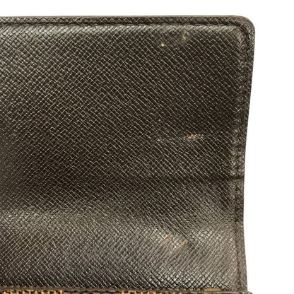 LOUIS VUITTON ルイヴィトン ダミエ エベヌ ポルトフォイユサラ 長財布 2つ折り 旧型 ブラウン N61734 中古 T1