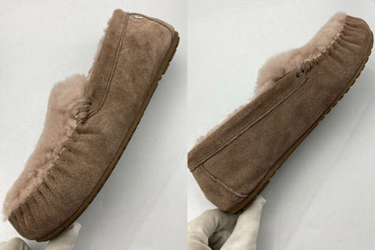 EMU エミュ オーストラリア CAIRNS REVERSE FUR ケアンズ リバース ファー モカシン スリッポン サイズ W7 中古 D4