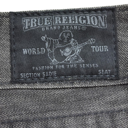 TRUE RELIGION トゥルーレリジョン デニム ミニスカート 26 レディース スカート ボトムス y2k 平成レトロ 中古 W４