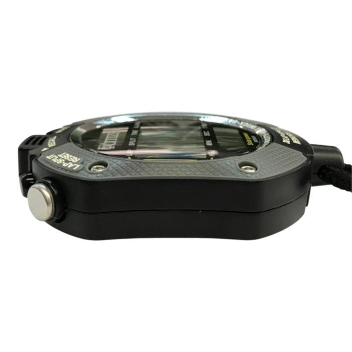 CITIZEN シチズン ストップウォッチ グレー 防滴 ソーラー電源併用 バックライト アラーム 8RDA69-008 中古 T1