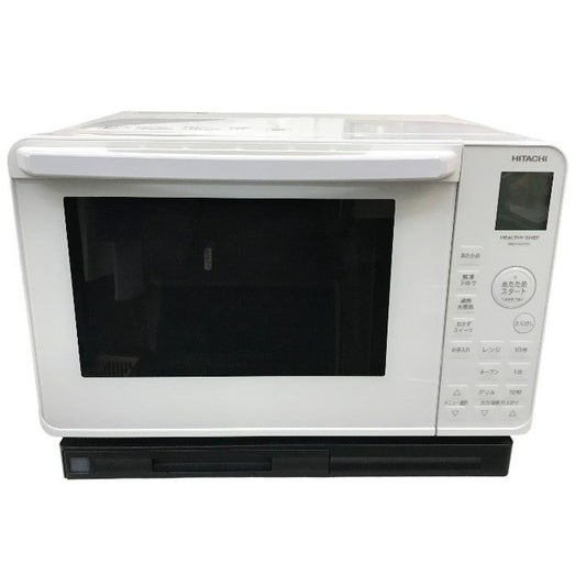 日立 過熱水蒸気オーブンレンジ ヘルシーシェフ 22L MRO-S23YC-W 中古 Y1