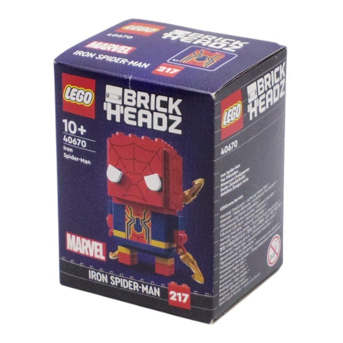 未開封品 レゴ (LEGO) ブリックヘッズ アイアンスパイダーマン 40670 おもちゃブロック 10歳〜 中古 a1