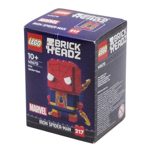 未開封品 レゴ (LEGO) ブリックヘッズ アイアンスパイダーマン 40670 おもちゃブロック 10歳〜 中古 a1
