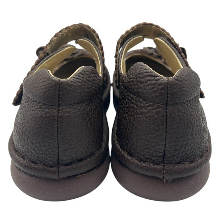 Estacion エスタシオン 立体フラワー 本革 パンプス M (23.0～23.5cm相当) レザー 靴 シューズ レディース 中古 W４