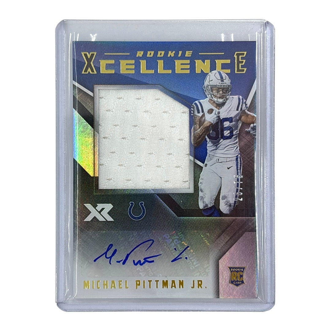 PANINI NFLカード Xr MICHAEL PITTMAN JR. INDIANAPOLIS COLTS 26/75 #RXC-MP 中古 IT1