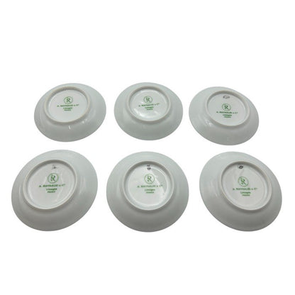 RAYNAUD レイノー Limoges リモージュ シキオン 小皿 6枚セット 洋食器 皿 ブランド 希少 中古 W４