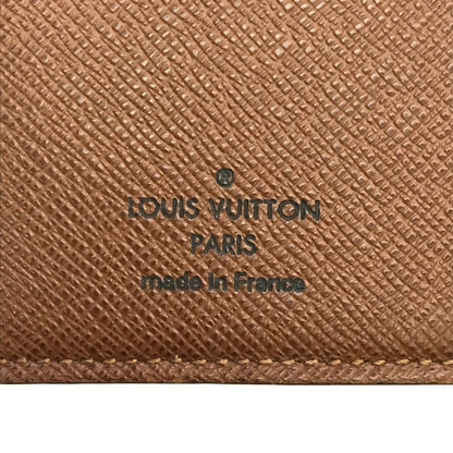 LOUIS VUITTON ルイヴィトン モノグラム ポルトカルトパス カードケース ユニセックス 定期入れ パスケース ブラウン M66541 中古 T1