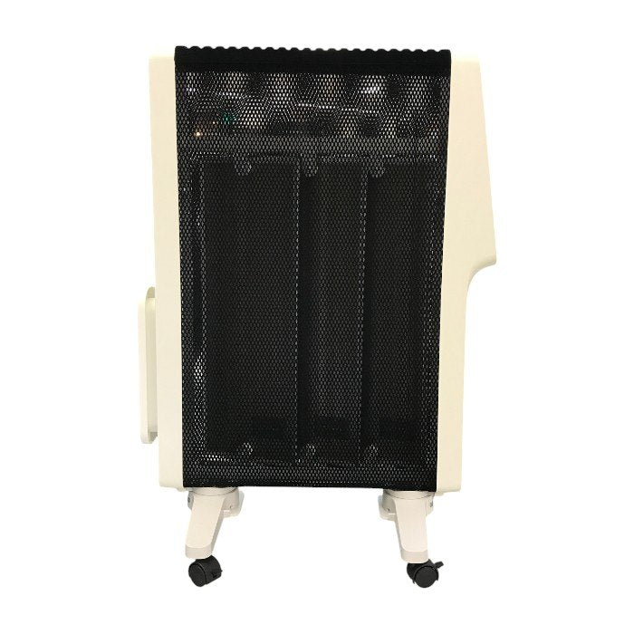 siroca シロカ 遠赤軽量ヒーター ホワイト 電気ストーブ 静音 10畳まで キャスター付き SN-M351 中古 T1