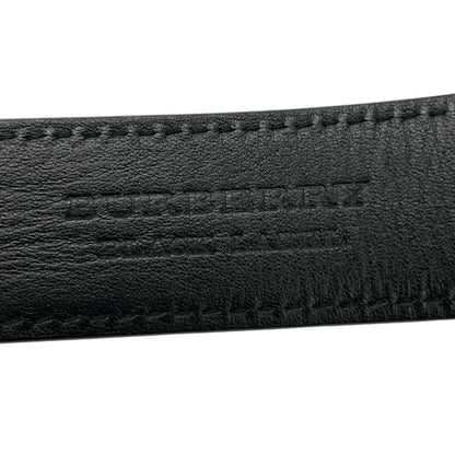 BURBERRY BLACK LABEL バーバリー ブラックレーベル レザー ベルト 服飾 メンズ 本革 中古 W４