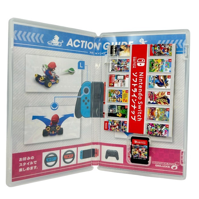 NINTENDO SWITCH マリオカート8 デラックス ソフト 任天堂 ニンテンドー スイッチ ゲーム 中古 W４