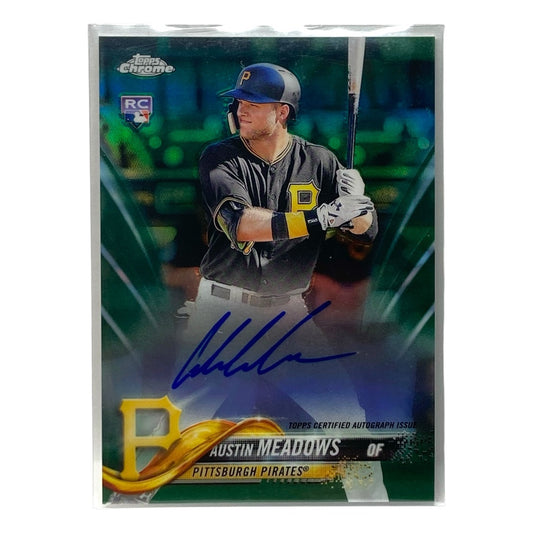 TOPPS MLBカード CHROME AUSTIN MEADOWS PIRATES 20/99 #RA-AUM 中古 IT2