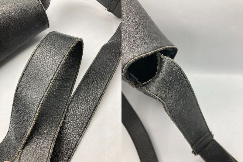 Jean Paul GAULTIER ジャンポールゴルチエ レザー ショルダーバッグ 中古 D4