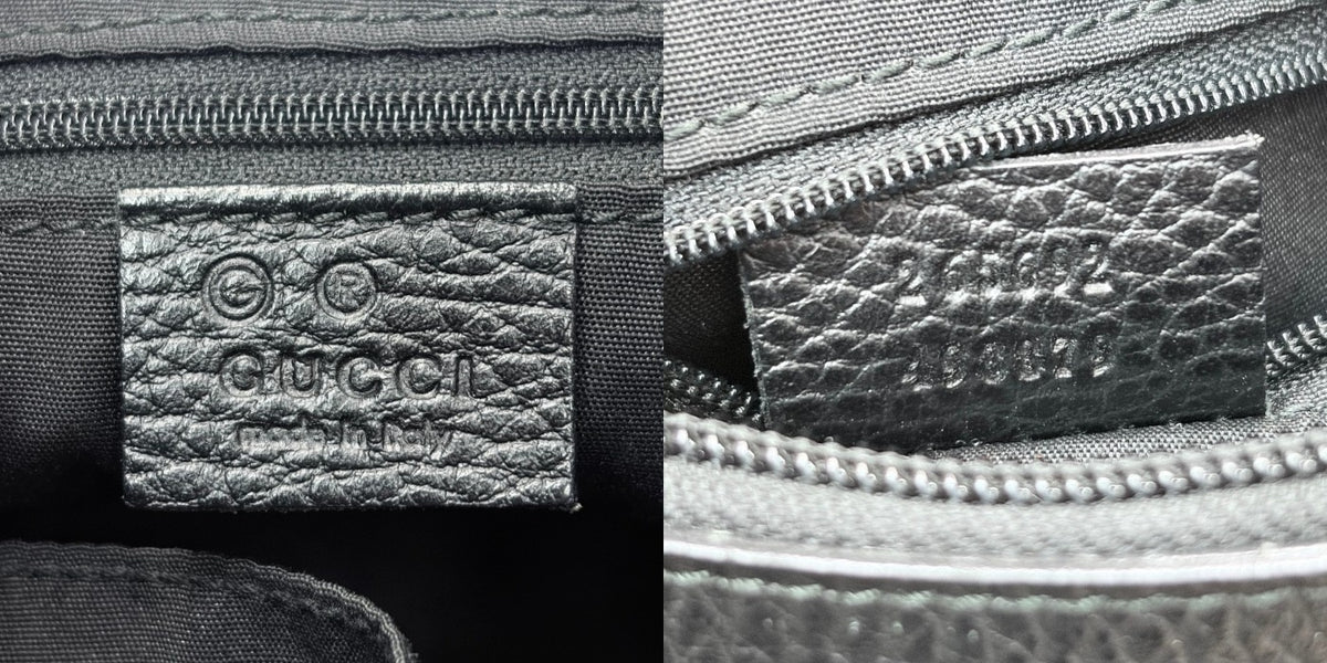 GUCCI グッチ GGキャンバス ショルダーバッグ レディース ブラック/グレー 265692 ブランド 鞄 レディース 小さめ 中古 W４
