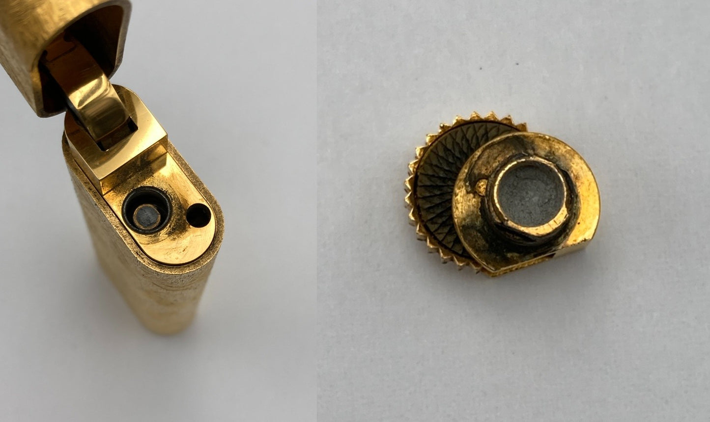 ジャンク品 Cartier カルティエ ガスライター 中古 D4