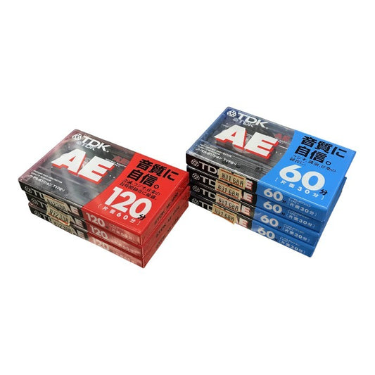 TDK/AXIA カセットテープ ノーマルポジション 60分/120分 23本セット オーディオ 録音用メディア まとめ売り 中古 T1