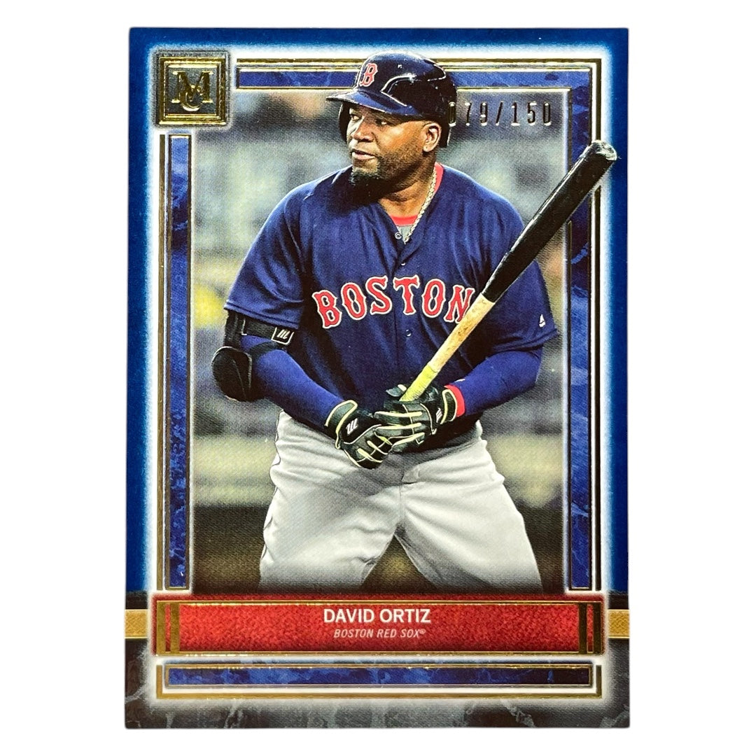 TOPPS MLBカード MUSEUM COLLECTION DAVID ORTIZ BOSTON RED SOX /150 #57 中古 IT2