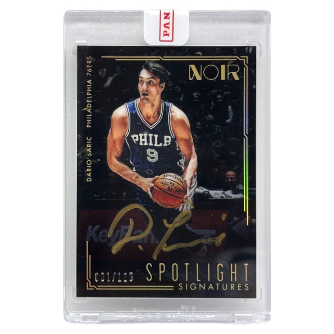 未開封品 PANINI NBAカード NOIR DARIO SARIC PHILADELPHIA 76ERS /125 #SP-DS 中古 IT1