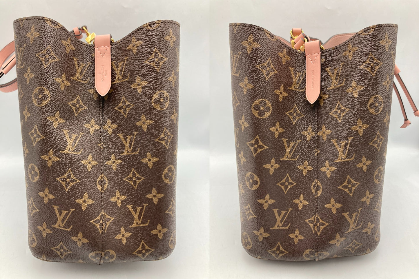 LOUIS VUITTON ルイヴィトン モノグラム ネオノエ M44022 ローズプードル 中古 D4