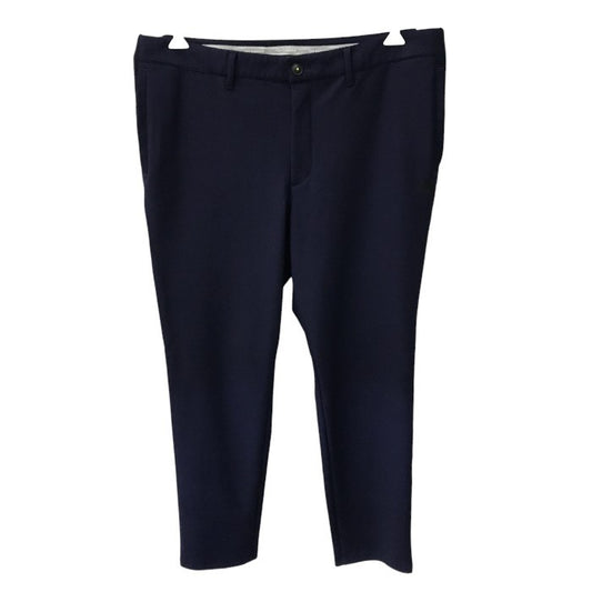 NEW BALANCE ニューバランス パンツ メンズ 秋冬 ロング ゴルフ ストレッチ 裏フリース ネイビー 7(3L)サイズ 012-3231003 中古 T1