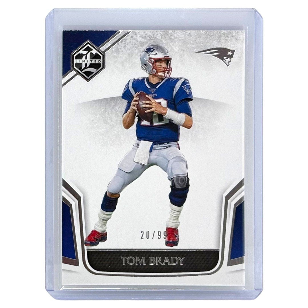PANINI NFLカード LIMITED TOM BRADY NEW ENGLAND PATRIOTS /99 #1 中古 IT1