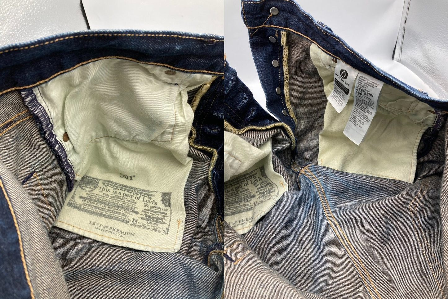 LEVIS リーバイス プレミアム 501 デニムパンツ ビッグE 00501-1485 メンズ 32インチ 中古 D4