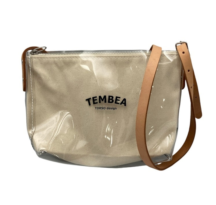 TEMBEA テンベア PVC POCHETTE クリア ショルダーバッグ 中古 D4