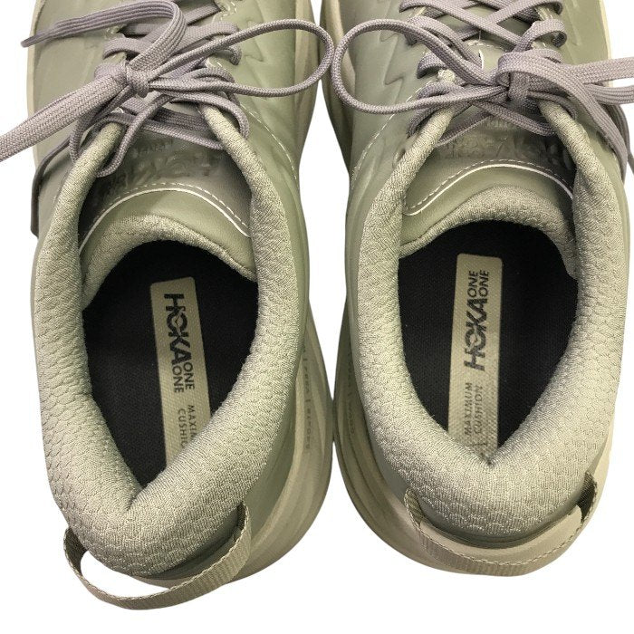 HOKA ホカ スニーカー メンズ オールシーズン ローカット オリーブヘイズ 29㎝ 中古 M1