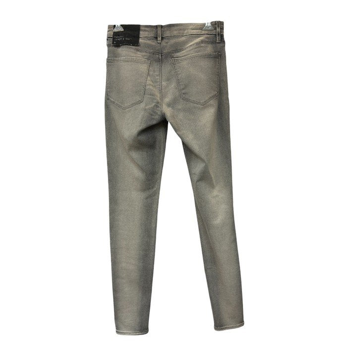 ARMANI EXCHANGE アルマーニ エクスチェンジ スキニー JAMBE ETROIT 27 パンツ ボトムス レディース ズボン グレー デニム ジーンズ 中古 W４