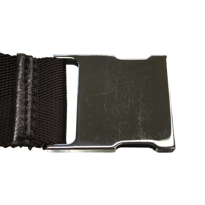 GUCCI グッチ ボディバッグ メンズ GGキャンバス/レザー ウエストポーチ 斜め掛け ショルダーバッグ ベージュ/ブラウン 28566 中古 T1