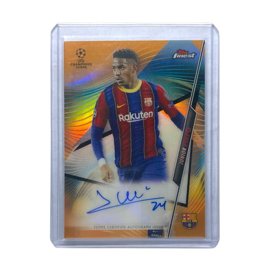 TOPPS サッカーカード FINEST JUNIOR FIRPO BARCELONA /25 #FA-JFI 中古 IT2