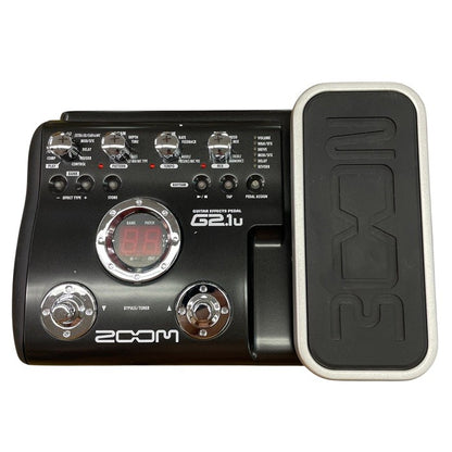 ZOOM マルチエフェクター G2.1u ズーム オーディオインターフェース アンプモデリング 中古 R1