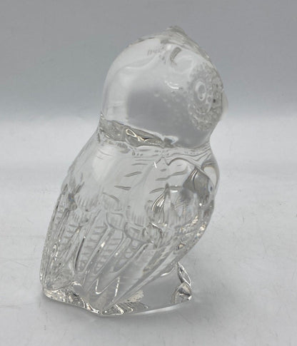 Meissen マイセンクリスタル フクロウ 置物 中古 D4