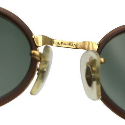Ray Ban マイファーストレイバン インサート211 サングラス メンズ ヴィンテージ フルリム ボシュロム ブラウン/グレー W2814 中古 T1