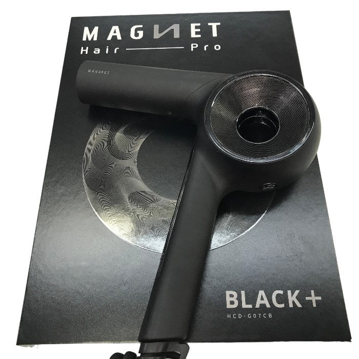 ホリスティックキュアーズ MAGNETHairPro(マグネットヘアプロ)ドライヤー 0＋(ゼロプラス) ブラック HCD-G07CB 中古 Y1