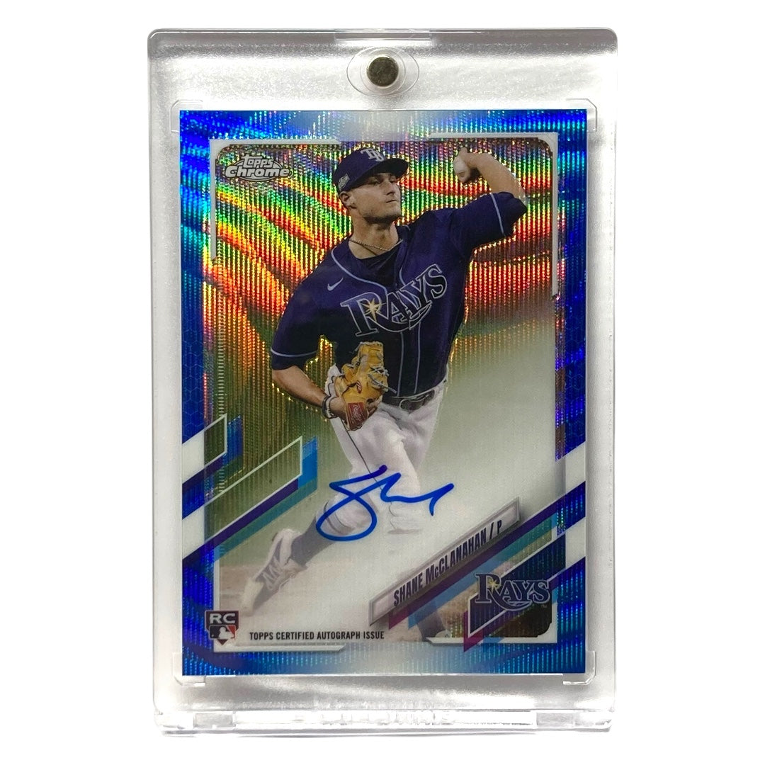 TOPPS MLBカード CHROME SHANE MCCLANAHAN RAYS 051/150 #RA-SM 中古 IT2