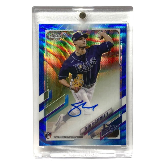 TOPPS MLBカード CHROME SHANE MCCLANAHAN RAYS 051/150 #RA-SM 中古 IT2