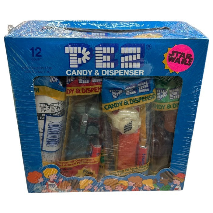 未開封品 PEZ ペッツ CANDY＆DISPENSER STARWARS 12本セット スターウォーズ キャンデイ＆ディスペンサー 食玩 ホビー 趣味 中古 W４
