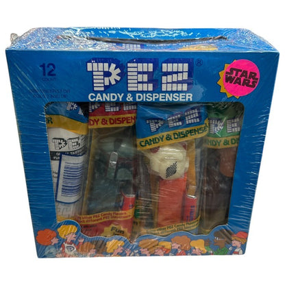 未開封品 PEZ ペッツ CANDY＆DISPENSER STARWARS 12本セット スターウォーズ キャンデイ＆ディスペンサー 食玩 ホビー 趣味 中古 W４