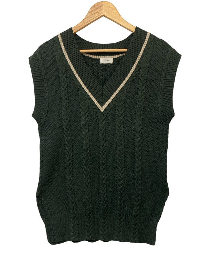 IENA イエナ ハイツイストウールベスト フリーサイズ 中古 D4