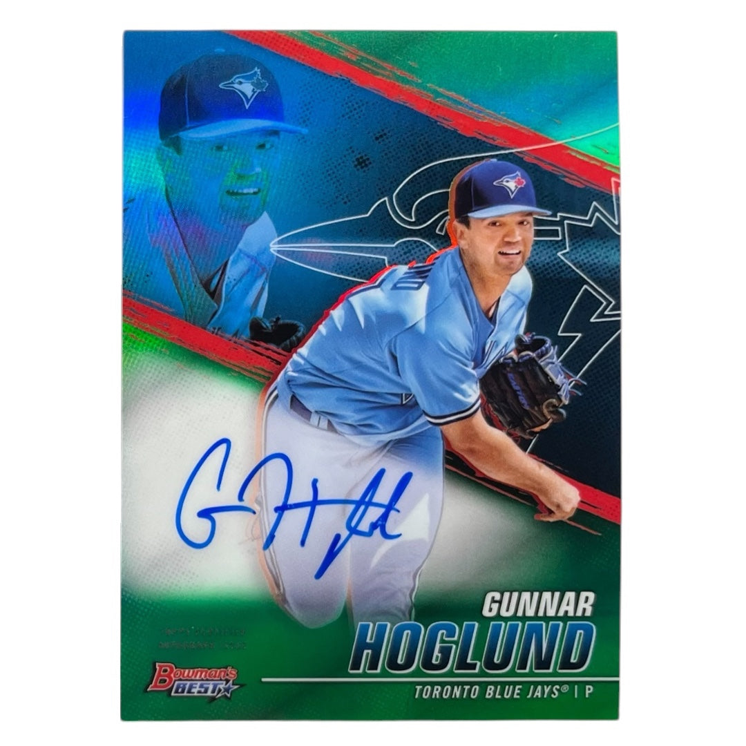 TOPPS MLBカード BOWMAN'S BEST GUNNAR HOGLUND TORONTO BLUE JAYS /99 #B21-GH 中古 IT2