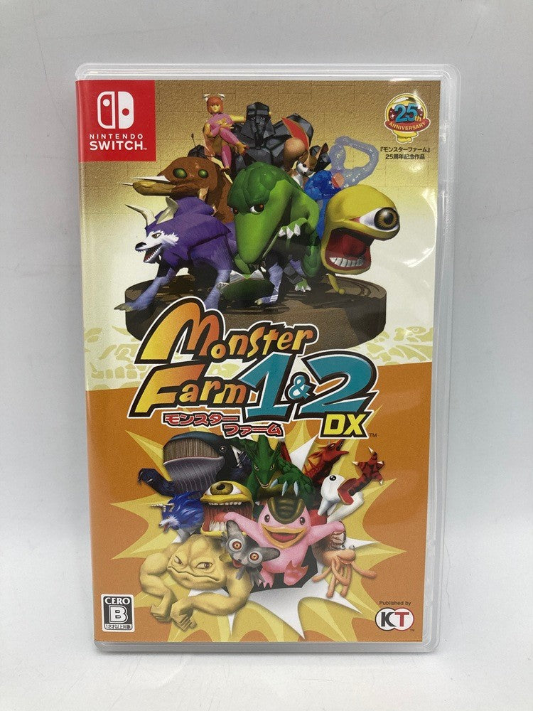 Nintendo Switch ソフト モンスターファーム1&2 DX 中古 D4