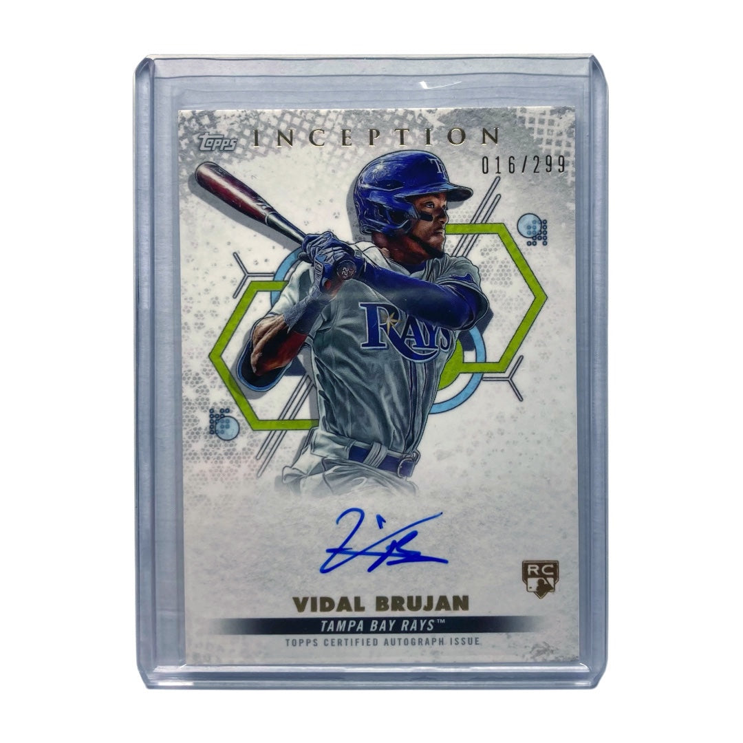 TOPPS MLBカード INCEPTION VIDAL BRUJAN RAYS 016/299 #BRES-VB 中古 IT2