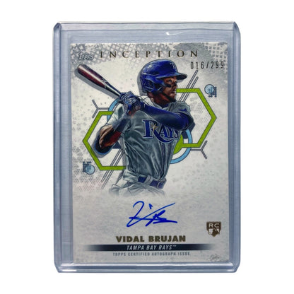 TOPPS MLBカード INCEPTION VIDAL BRUJAN RAYS 016/299 #BRES-VB 中古 IT2