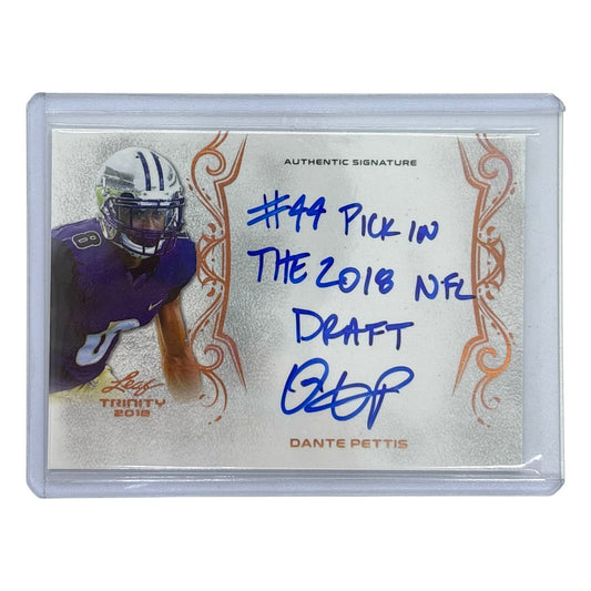 Leaf NFLカード TRINITY DANTE PETTIS #A-DP1 中古 IT1